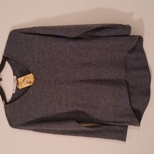 Nordstrom’s Gibson Hi Low Long Sleeve V Neck Top Buttery Soft XS